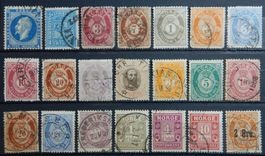 Norwegen Lot mit alten Werten I
