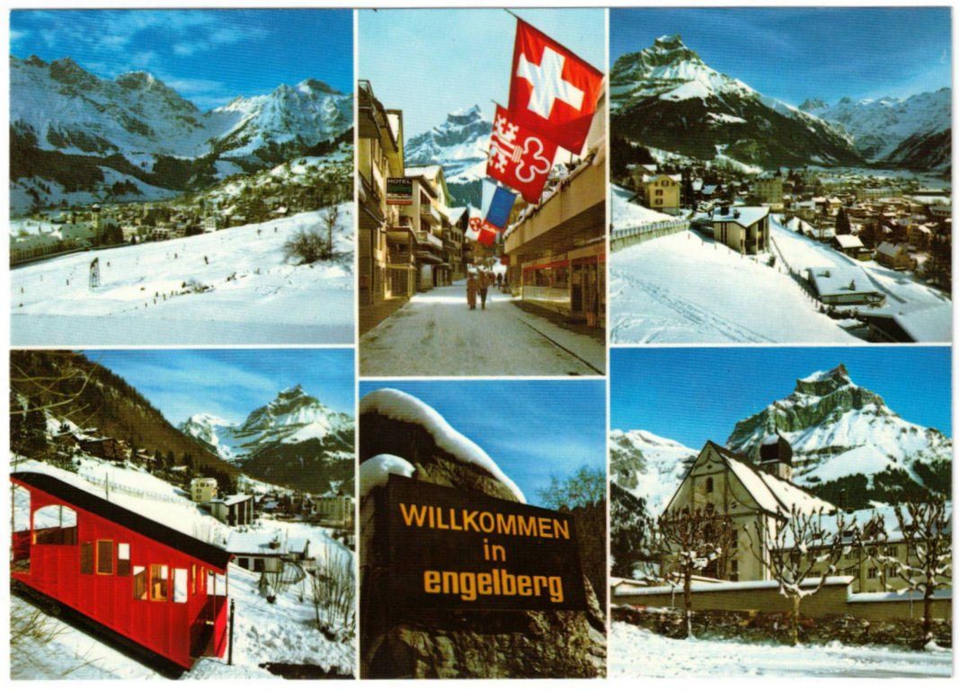 Ansichtskarten: Engelberg - 6 Bild AK – Gebraucht aus Binningen von Mountainrider