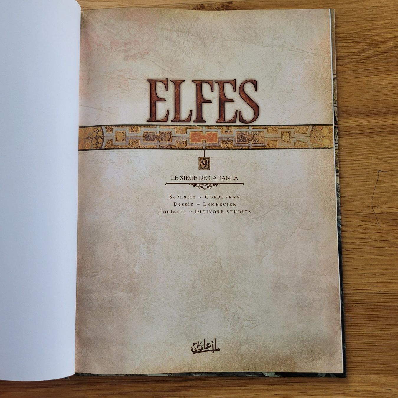 Fumetti: BD Elfes Tome 9 Le Siège de Cadanla – Usato da Biel/Bienne venduto da Destockweb 1