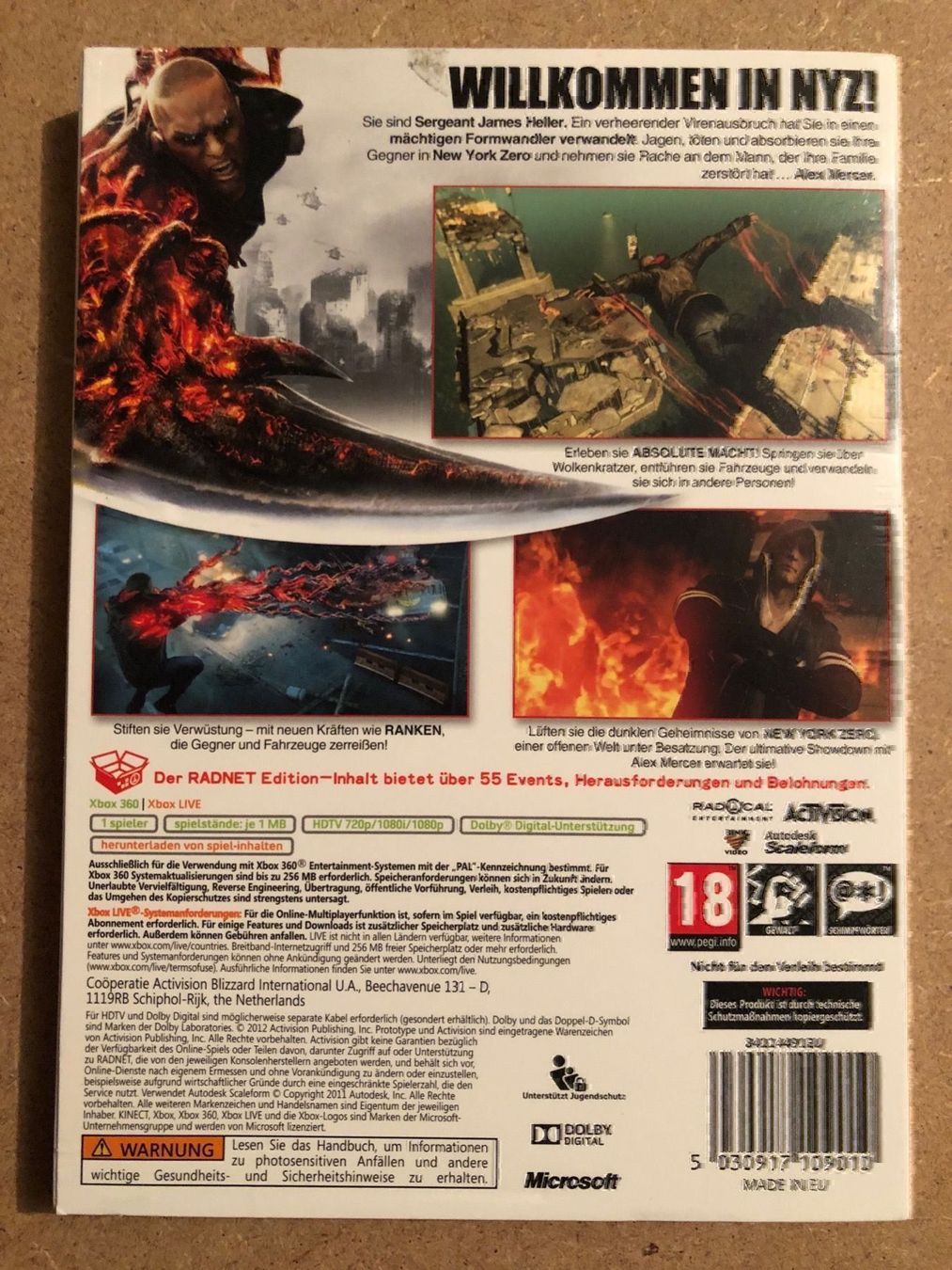 Jeux: Prototype 2 für Xbox 360 – D'occasion à Kestenholz par Mad18 2