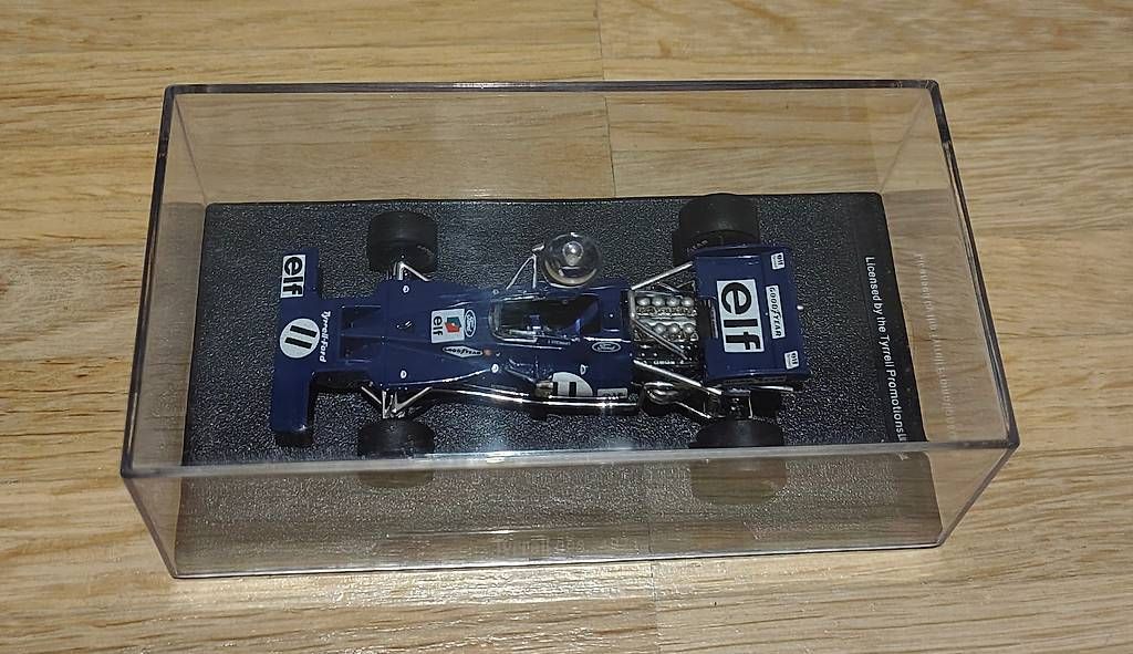 Modellini d'auto: Tyrrell 003 - 1971 1:43 – Usato da Therwil venduto da ast_56p6