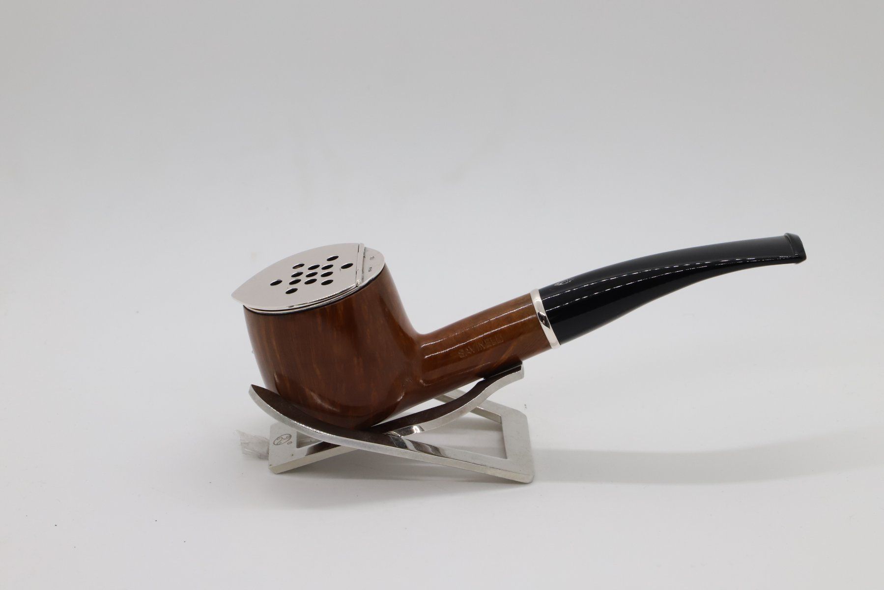 Pipe & Accessori: Savinelli 122 Silver Cap 6mm Pfeife (selten) – Usato da Blumenstein venduto da Hennig-Estate-Pipes