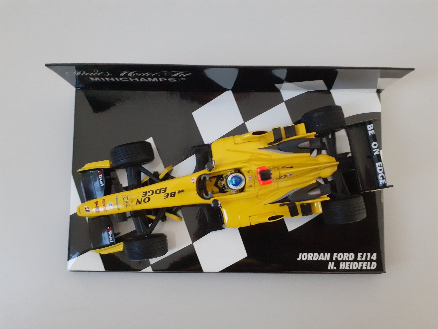 Minichamps Modellini d'auto: Jordan-Ford EJ14, Nick Heidfeld, 2004 – Usato da Aarburg venduto da Hktm 2