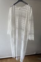 H&M Coachella Spitzen Kimono, weiss, Gr. M - Sommerlook!