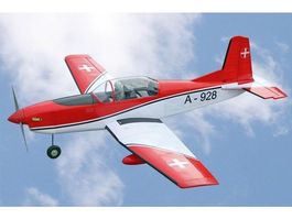 Pilatus PC-7 im Swiss-Design, Spw 1540mm, ARF von VQ-Models