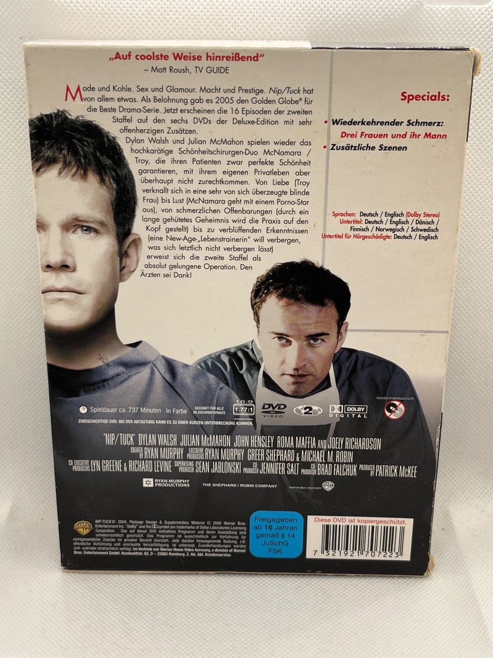Tutti i DVDs: Nip/Tuck Staffel 2 DVD Box – Usato da Hinterkappelen venduto da Kim1992 1