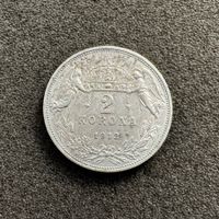 2 Korona Österreich Ungarn Silber 1912