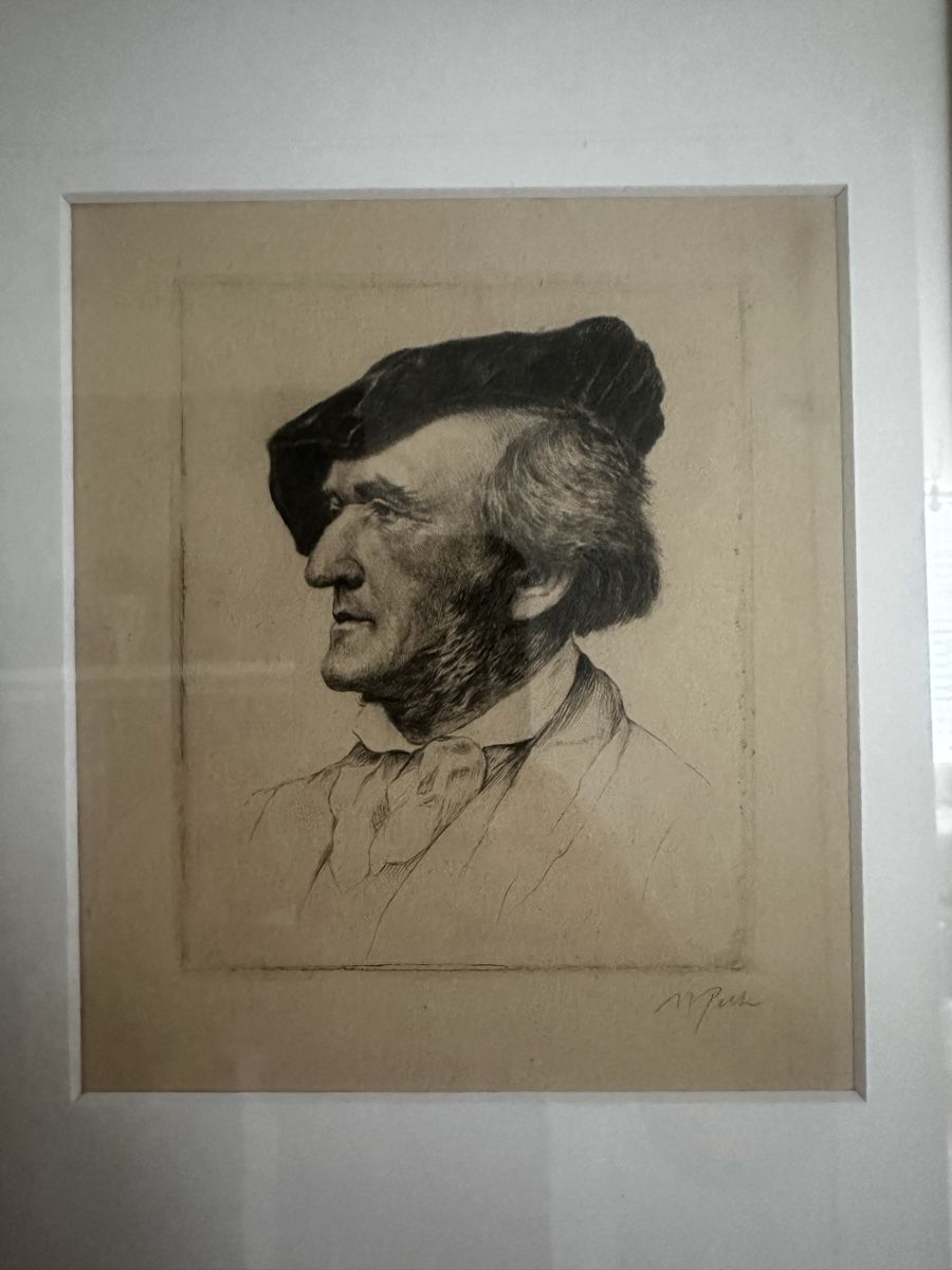 Grafica & Litografie: Richard Wagner Original Radierung Waldemar Pech – Usato da Bettwiesen venduto da bos_6pkg 3