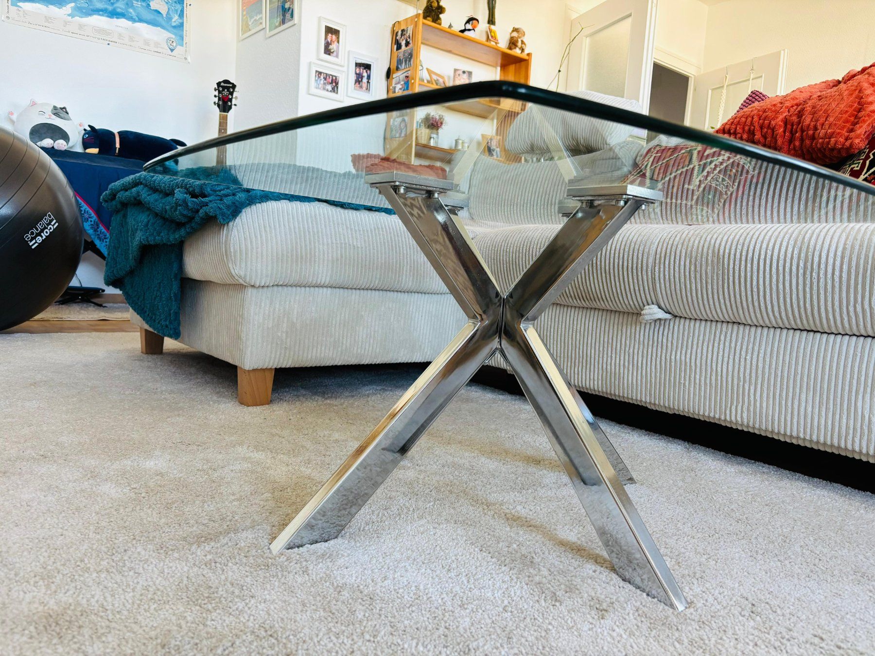 Tavoli: Table en verre et métal – Nuovo (secondo la descrizione) da Genève venduto da ele_b7wq 2