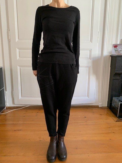 Pantalon Sarouel Studio B3 Taille 36/38 Couleur Taupe - 50% Coton 50% Modal, Neuf Avec étiquette