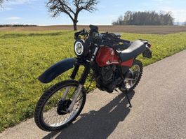 Yamaha XT 550 mit MFK viel Zubehör 
