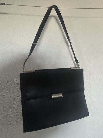 Handtasche Mandarina Duck schwarz mit Staubbeutel neu