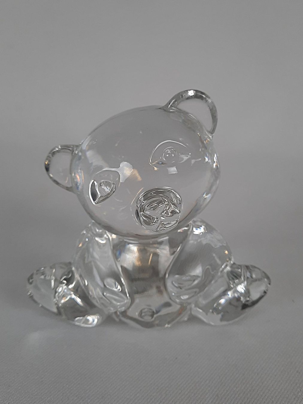 Statuette: Kristall Glas Bär Figur – Usato da Beinwil am See venduto da Restwert_Beinwil