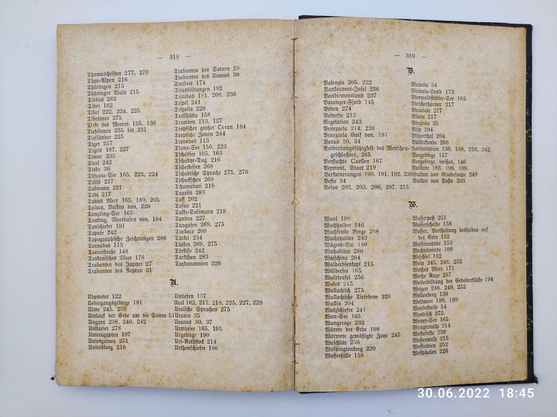 Libri: GEOGRAPHIE - MOND - 1875 – Usato da Goldach venduto da Gaip 3