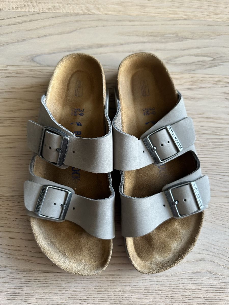 Birkenstock Herrenschuhe: Birkenstock Grau Gr. 39 – Neu (gemäss Beschreibung) aus Muttenz von Tschulietta_105