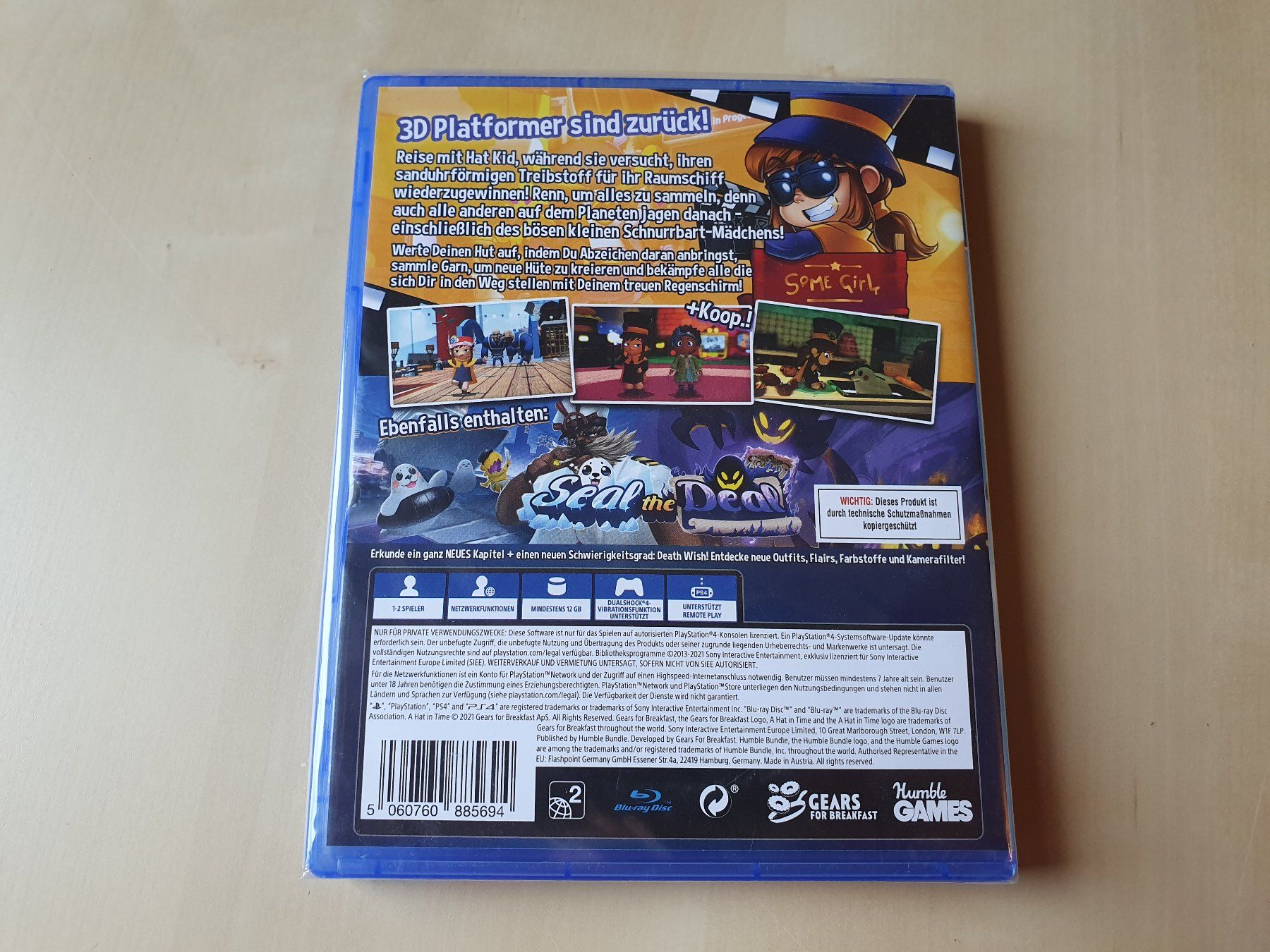 Sony Spiele: a Hat in Time neu und ovp – Neu und originalverpackt aus Stansstad von collectorsshop 1