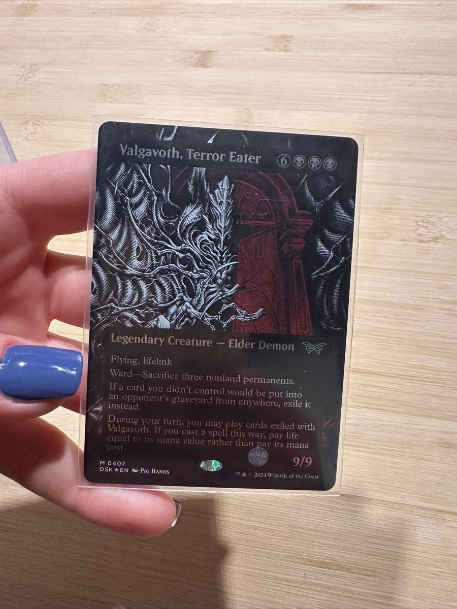 Magic The Gathering Carte collezionabili: MTG Valgavoth, Terror Eater (Textured Foil) – Nuovo (secondo la descrizione) da Kirchdorf AG venduto da Noah35 3