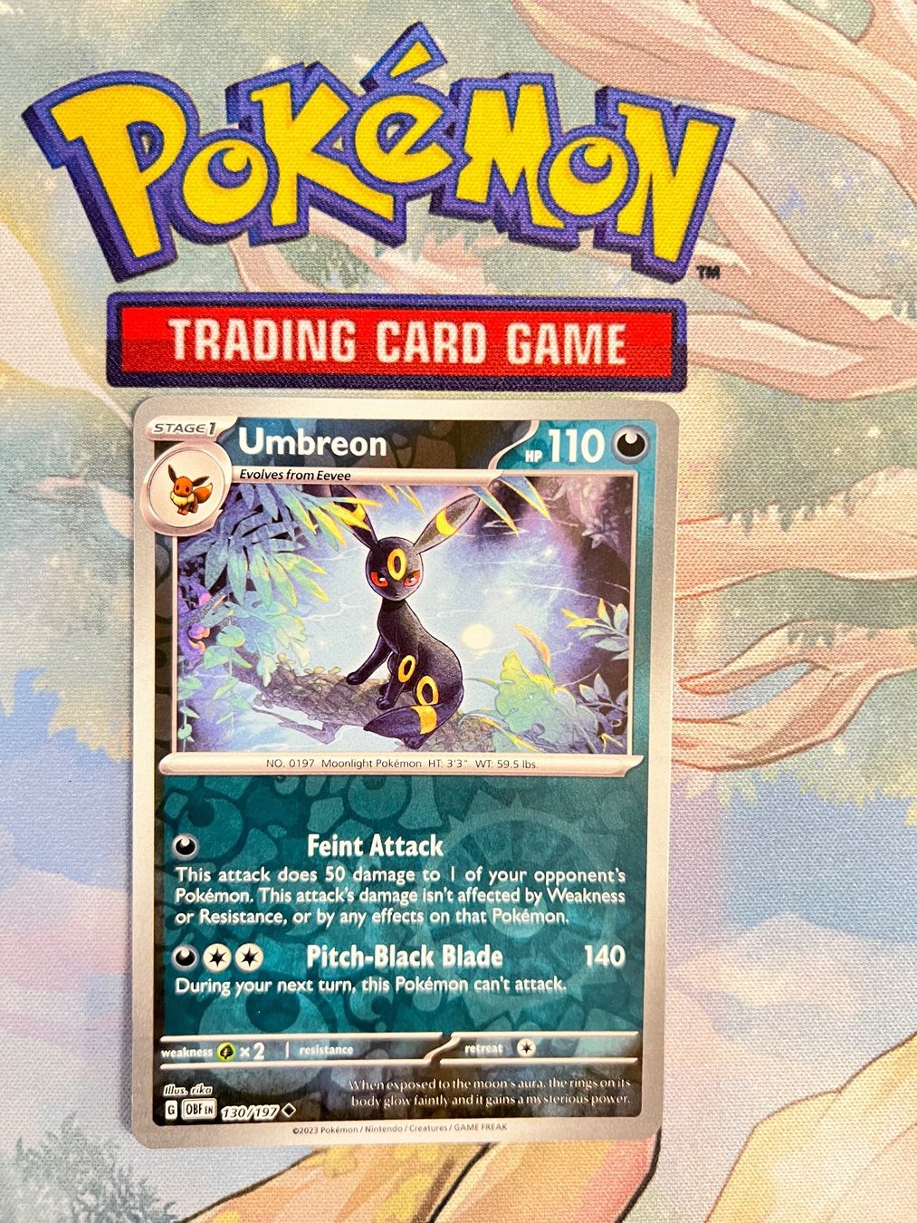 Karten: Umbreon Reverse Holo Obsidian Flammen 130/197 – Neu (gemäss Beschreibung) aus Sempach von R-G