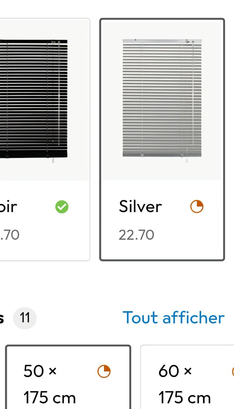 Marquises: Stores en alu – D'occasion à Bioley-Magnoux par esperance7 2