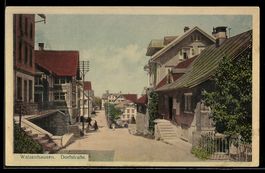AK Walzenhausen, Dorfstraße im Ortskern