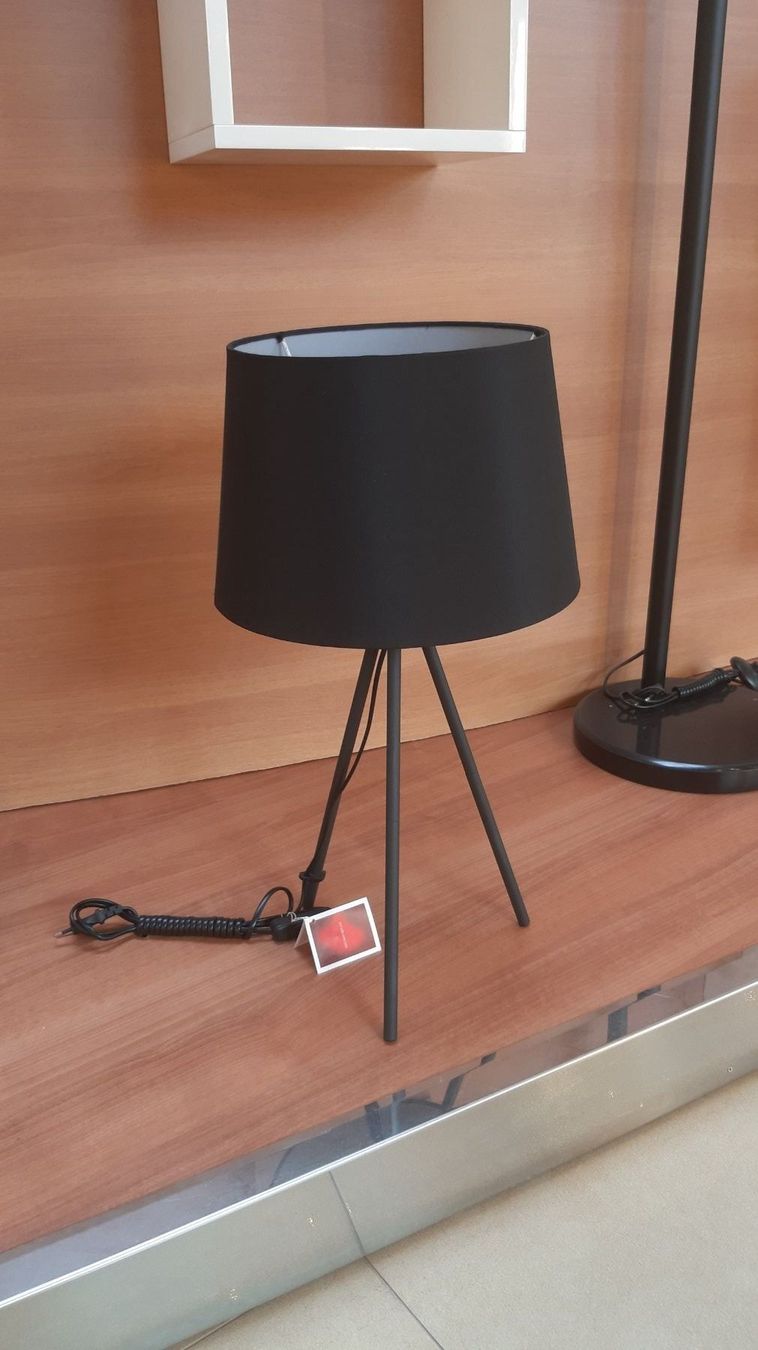 Lampen: Tischlampe IDEA TABLE  SCHWARZ – Neu und originalverpackt aus Lachen SZ von ANDDUS-MASSLIGHT