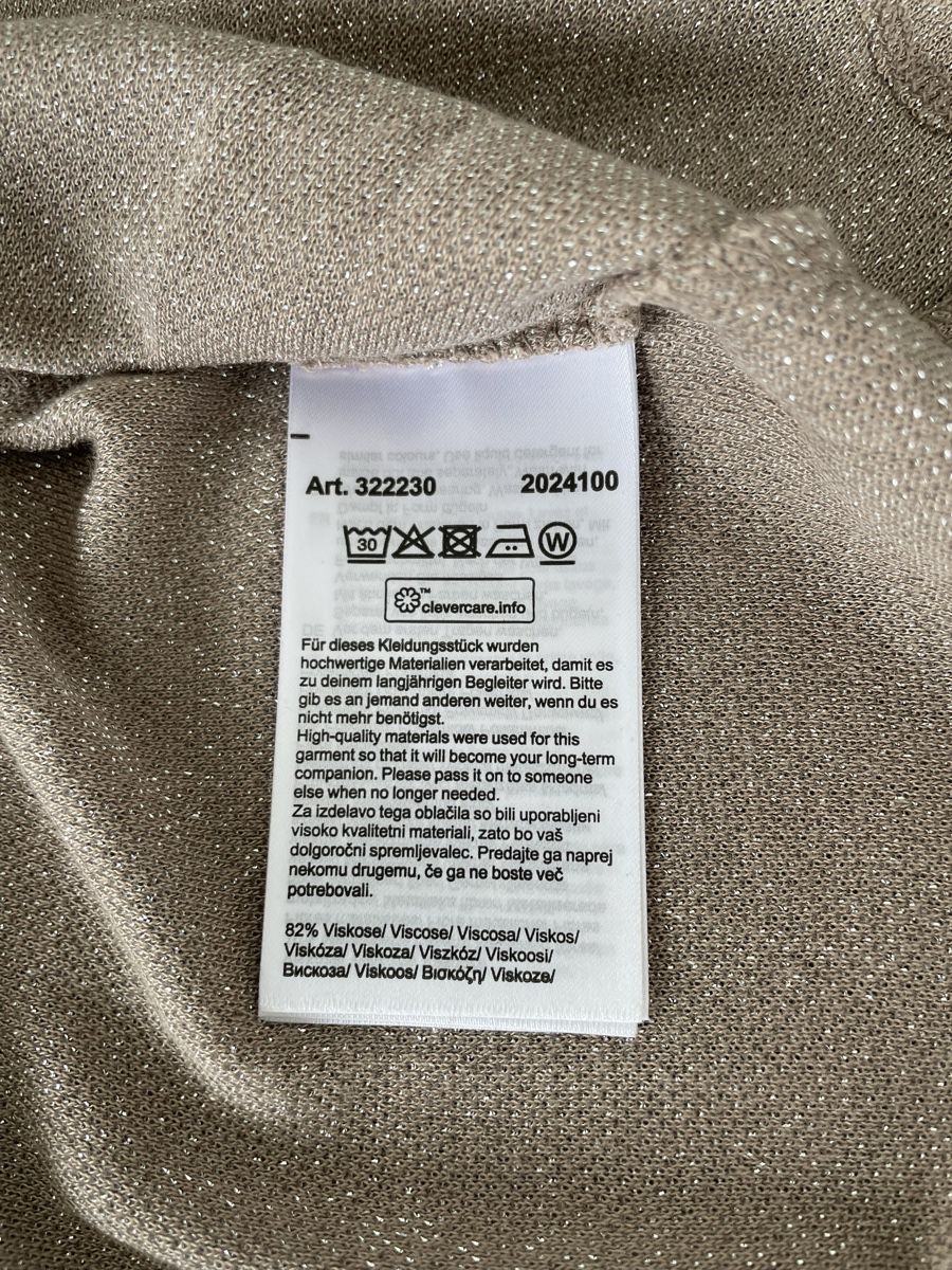 Maglioni & Felpe: Street One Glitzer Shirt, Gr. 40 – Nuovo e nell'imballaggio originale da Bronschhofen venduto da Sommernacht03 8