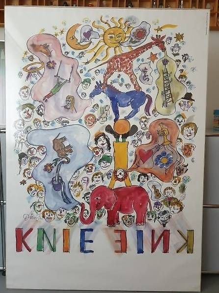 Foto & Immagini: KNIE Plakat von Dimitri) – Usato da Wil SG venduto da Drop4 3