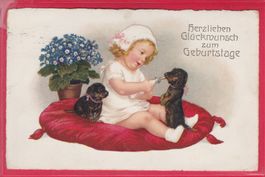 HERZLICHEN GLÜCKWUNSCH ZUM GEBURTSTAGE, 21.1.1927