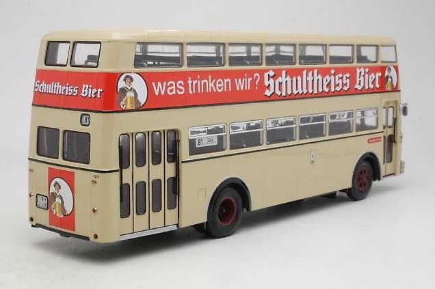 Minichamps Modellini d'auto: MINICHAMPS 1/43 Büssing D2U Heckeinstieg offen – Nuovo e nell'imballaggio originale da Läufelfingen venduto da noooby 2