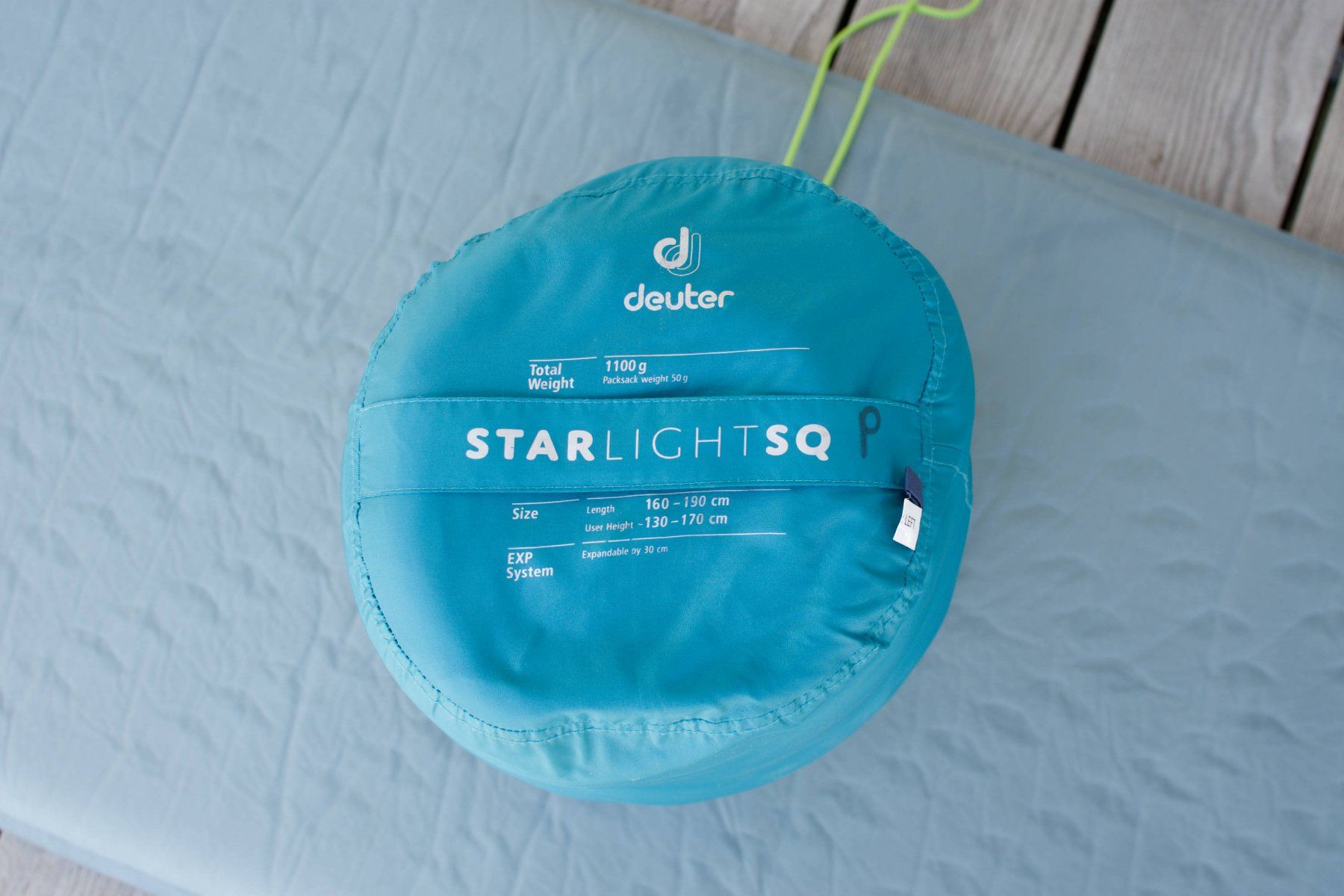 Deuter Sacchi a pelo: Schlafmatte plus Schlafsack, Kindergrösse bis 160cm – Usato da Dinhard venduto da pamrega 3