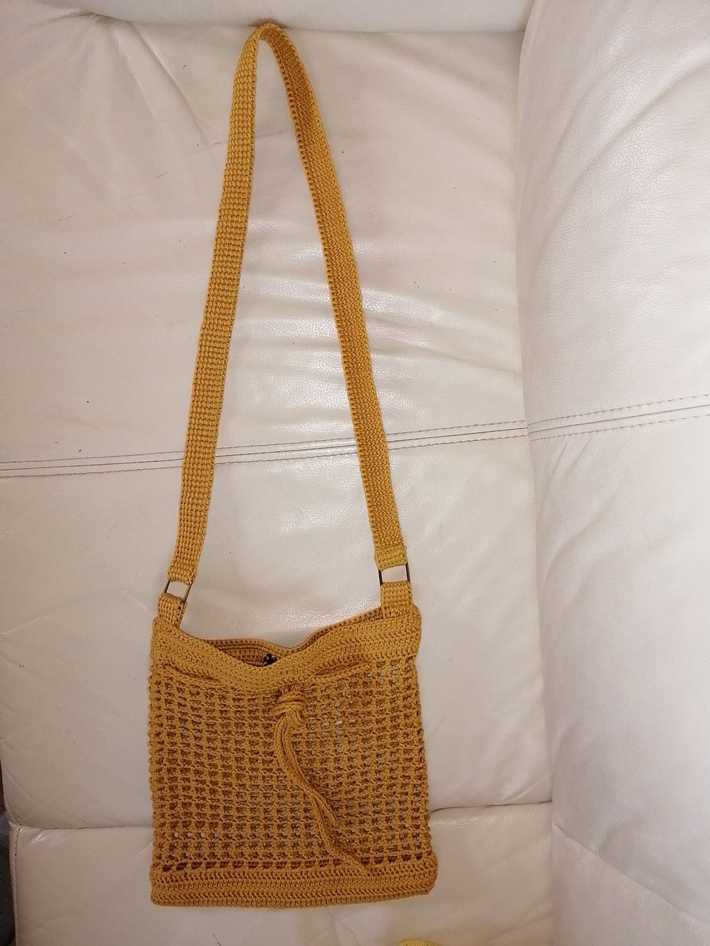 Sacs femmes: handgestrickte Umhängetasche 100%Baumwolle – Neuf (Voir description) à Buchrain par nat_pl5p 6