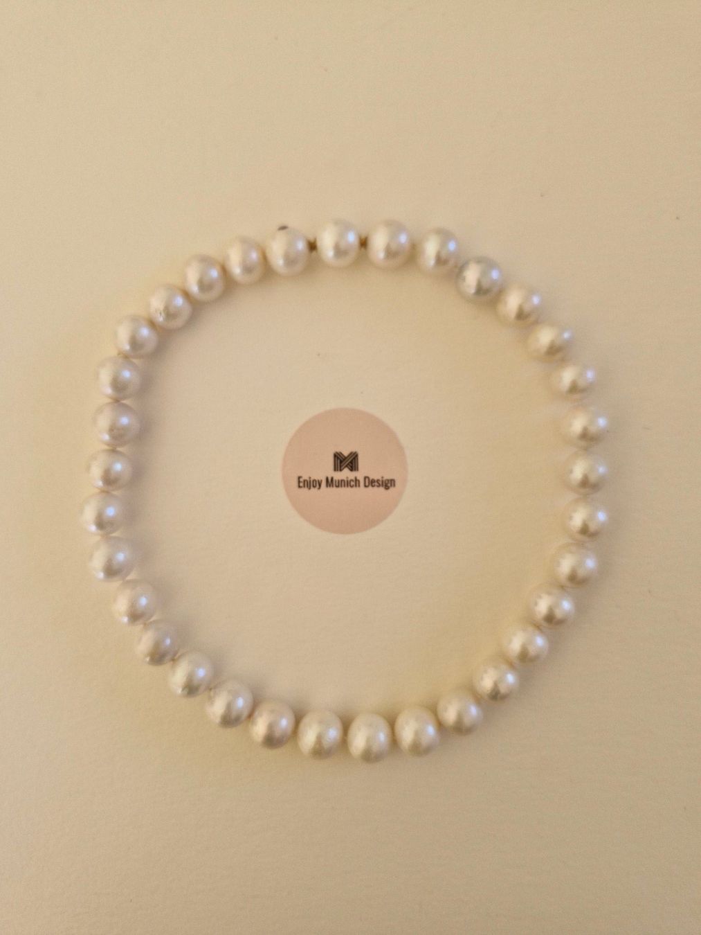 Catenine: Ming Perlen Kette AAA + 18 KARAT GOLD Wechselverschluss – Nuovo e nell'imballaggio originale da Muenchen venduto da enjoymunichdesign 2