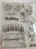 Neues Set Motivstempel  Tierli, Geburtstag