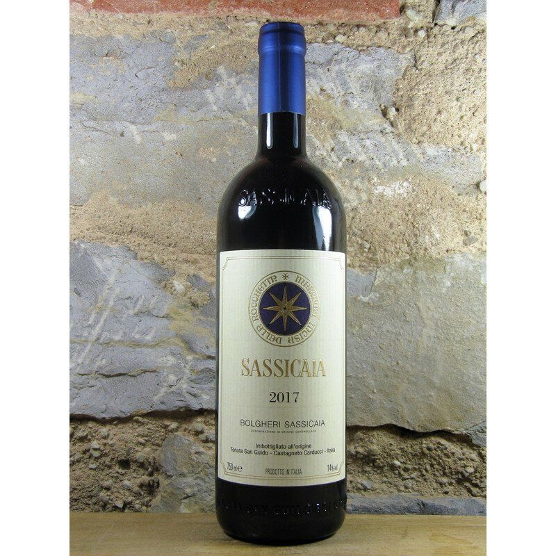 Sassicaia Vino: Sassicaia 2017 – Nuovo e nell'imballaggio originale da Cham venduto da Aimar7