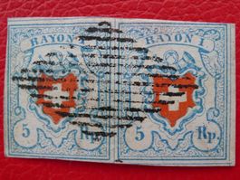 Rayon I (17II) T.23+24 C2-LU, sehr schönes PAAR, Kat: 500.-+