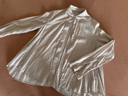 ARTIGANO BY ASONI elegante Seidenbluse 36