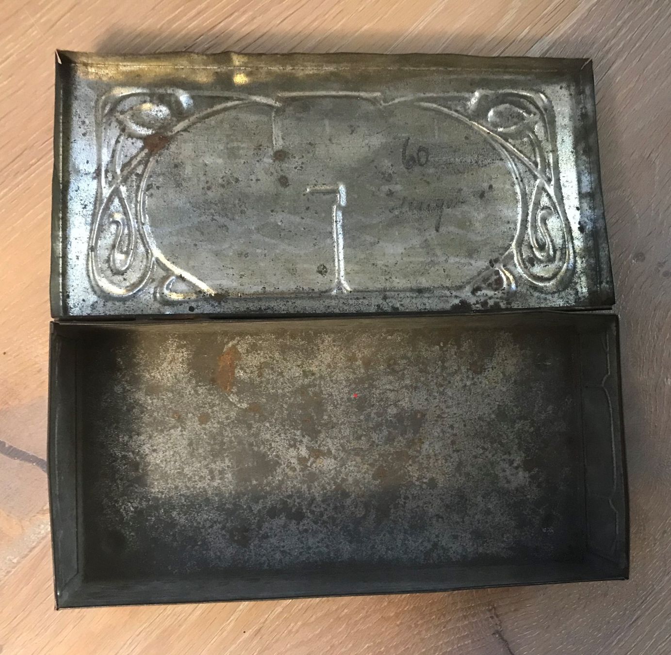 Dosen: Antike Blechdose Schnebli Baden ca. 1900 - 1920 – Gebraucht aus Rothrist von Luckywinner 5