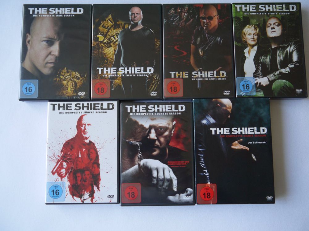 THE SHIELD Gesetz der GewaltStaffel 17 Die Komplette Serie Kaufen