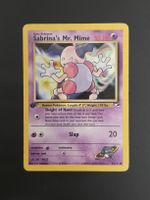 Sabrina's Mr. Mime 1. Edition Pokémon Gym Heroes -EN ab 1Fr.