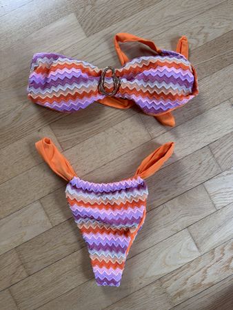 Bikini Gr. S blickfangend boho sexy Zara H&M beach holiday 