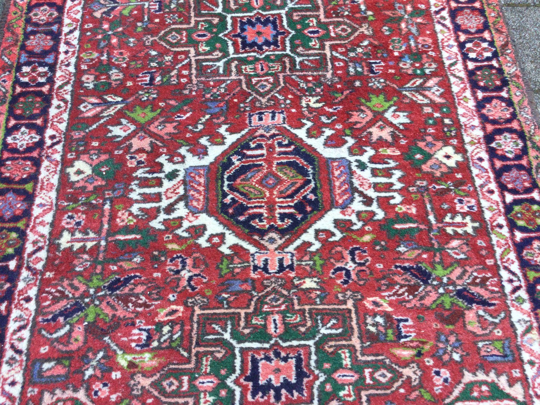 Tappeti: Gebrauchter grösserer Heriz Orientteppich Iran – Usato da Wangen SZ venduto da kuriosum12 2