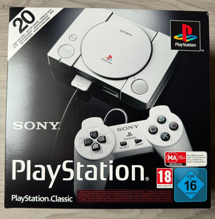 Sony PlayStation Classic Mini (Neu und originalverpackt) in Tramelan ...