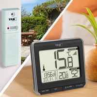 Funk-Thermometer mit Aussensensor