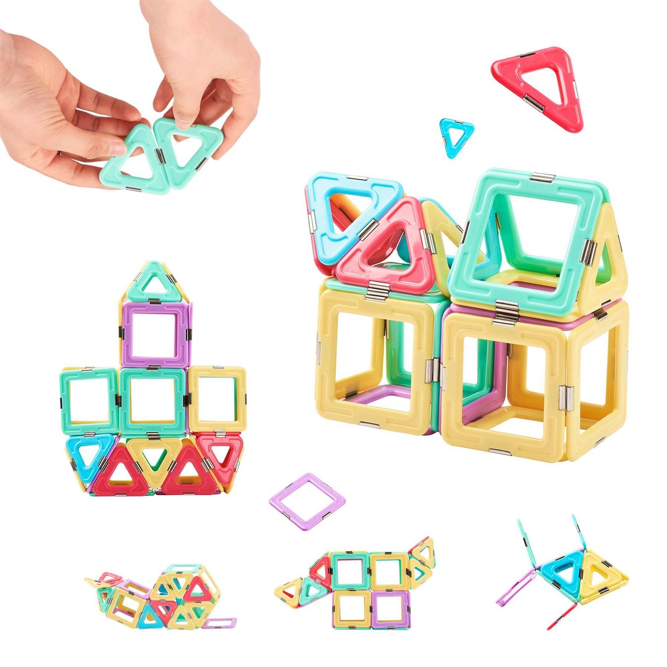 Giocattoli: Farbe  zufällig magnetische bausteine Spielzeug – Nuovo (secondo la descrizione) da Thun venduto da keller001