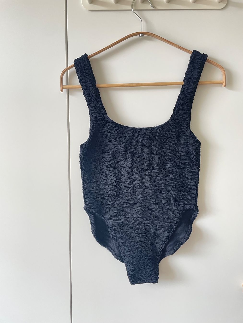 Costumi da bagno & Bikini: Youswim Badeanzug, Stretch 1, crinkle, schwarz – Usato da Neukirch an der Thur venduto da bee88