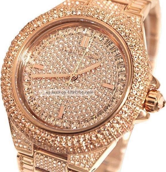 Rosegold michael kors store uhr