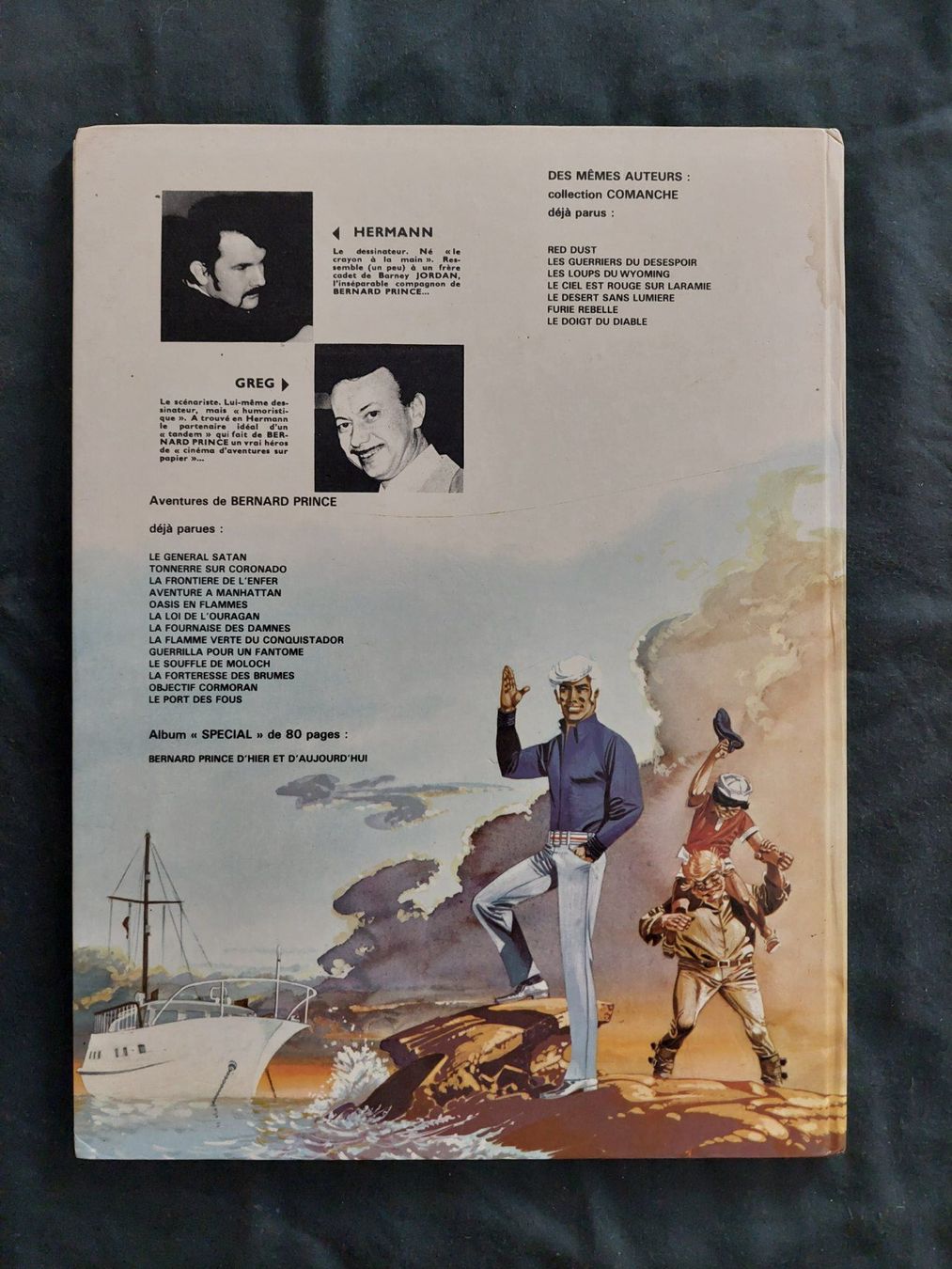 Fumetti: Bernard Prince T.1 Général Satan Ed. 1979 BE+ – Usato da Genève venduto da Blu_BD 1