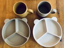 6-teiliges Liewood Silikon Geschirr-Set