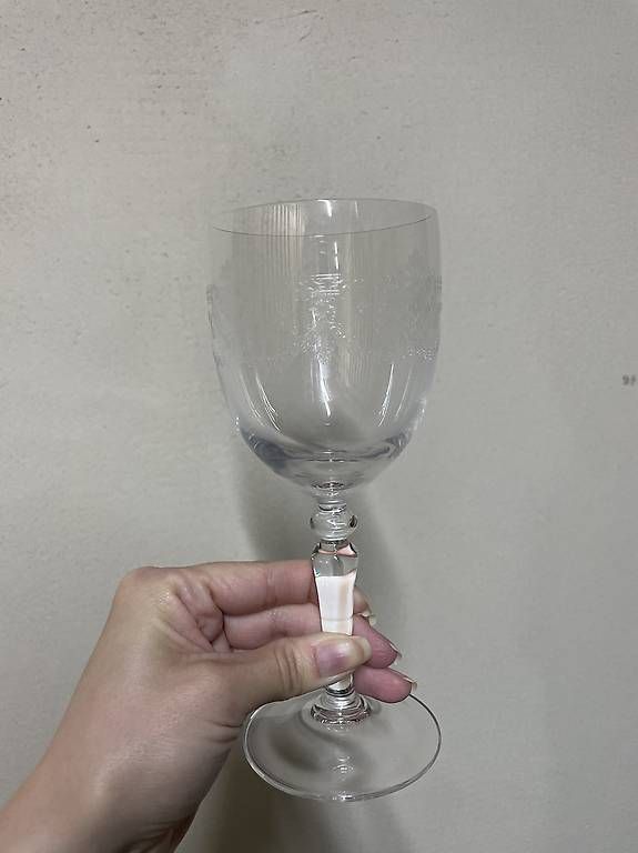 Bicchieri: Vintage Kristallgläser mit Gravur / Set – Usato da Hausen AG venduto da SolivaLab