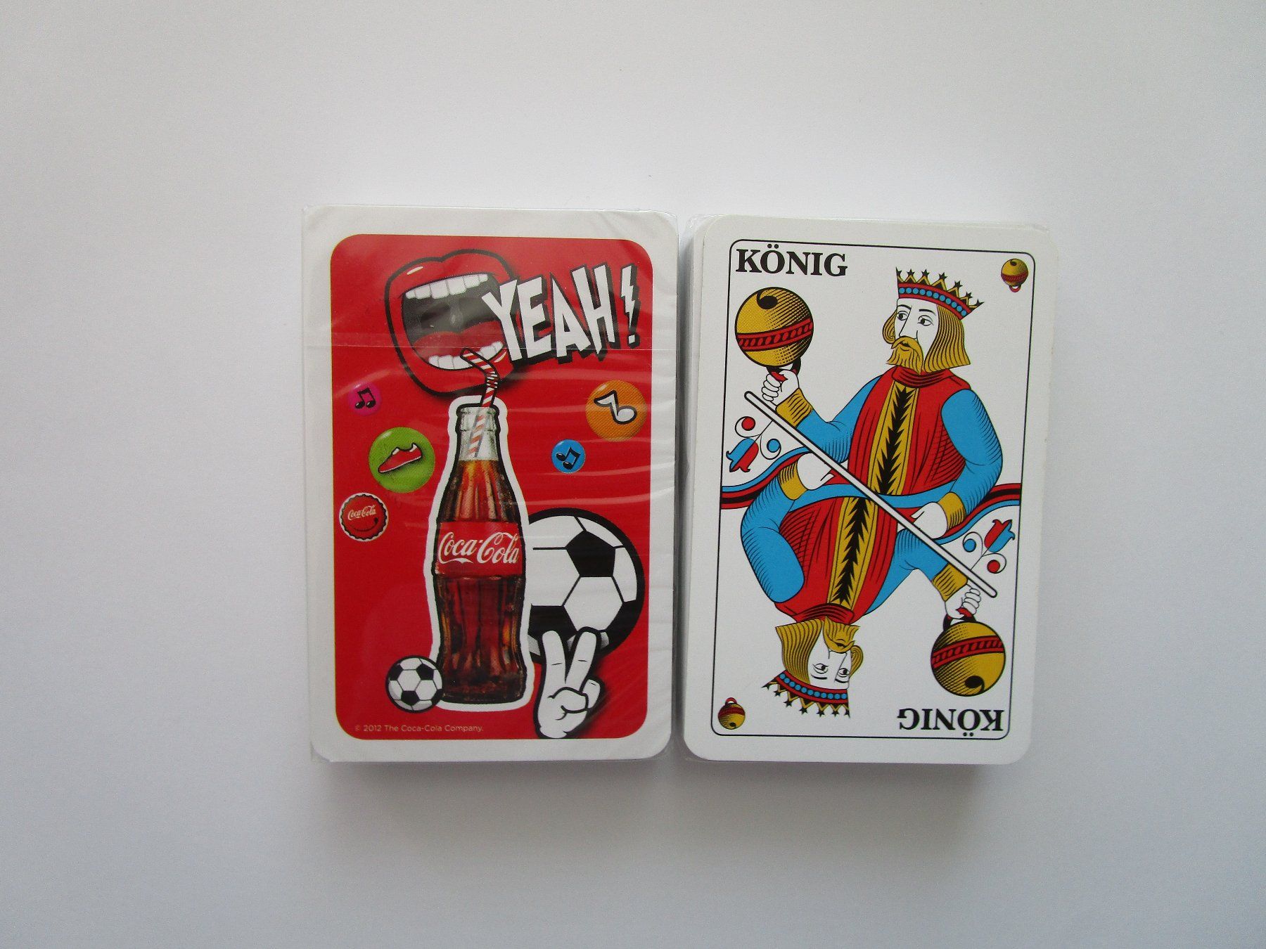 Spiele: Jasskarten, Coca Cola – Neu und originalverpackt aus Grenchen von Bass25